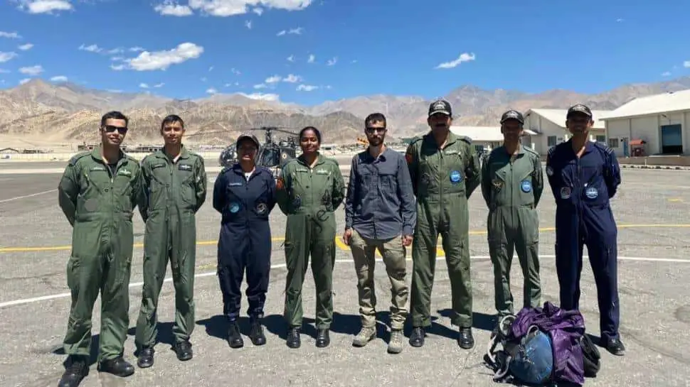 یک تبعه اسرائیلی که بیش از 16000 فوت در لاداخ گیر کرده بود توسط نیروی هوایی هند نجات یافت |  اخبار هند